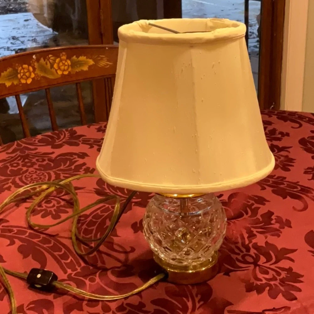 Waterford crystal lamp